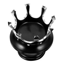 Schwarzer Kraftstoffdeckel Aluminium Zubehör Langlebig