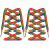 1Paar Gradient Schnürsenkel Für Vielseitige Schuhe Polyester 6