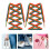 1Paar Gradient Schnürsenkel Für Vielseitige Schuhe Polyester 4