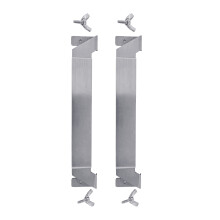 2 Pack Practical Stainless Steel Spatula Holder for Grills