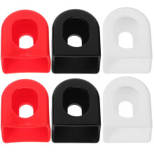 3Paare Fahrradkurbel Schutzhüllen Silikon Kurbelarm Cover Bunt
