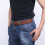 Herren PU Gürtel Vintage Minimalistisch Modern 2