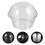 1Set Wegwerp Plastic Pudding Cups Rond Met Voor Keuken 1