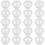 1Set Wegwerp Plastic Pudding Cups Rond Met Voor Keuken 5