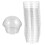 1Set Wegwerp Plastic Pudding Cups Rond Met Voor Keuken 7
