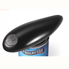 Electric Can Opener Automatic Operation 360 Degree Rotation One Button Hands For Arthritis Hands Black