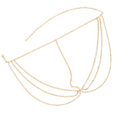 Gold Stirnband Kette Damen Schmuck Für Besondere Anlässe