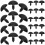 30St Zwarte Plastic Knutselen, Creatieve Decoratieve Poppenogen 1