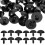 30St Zwarte Plastic Knutselen, Creatieve Decoratieve Poppenogen 7