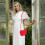 Nylon-Schultertasche Mit Schleife, Verstellbarem Gurt 5