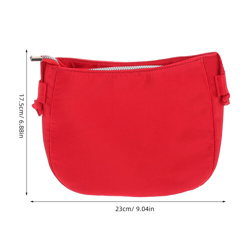 Nylon-Schultertasche Mit Schleife, Verstellbarem Gurt 2