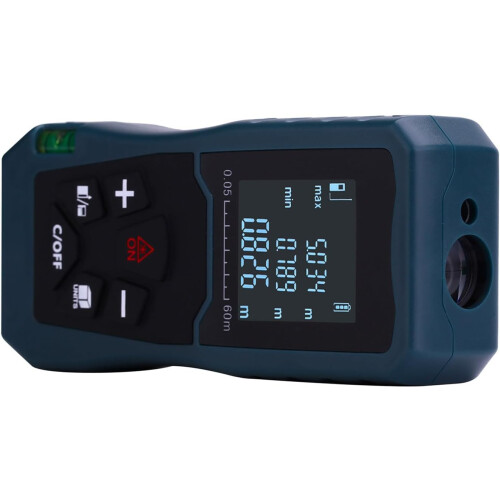 LCD Digital Display Screen Distance Meter Backlit Rangefinder Professional Precision Measuring Instrument 1