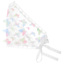 Weißes -Haarband Bandana Damenmodisches Accessoire