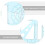 Stevige Plastic Meetliniaal Voor Geometrisch Ontwerp 8