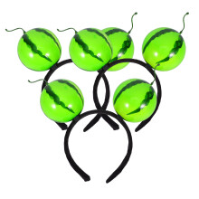 3Stk Wassermelonen Kostüm Haarreifen Resin Party Zubehör in Hellgrün