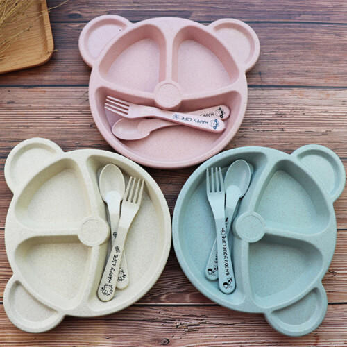 3St Tarwestro Kinderbord Bear Met Tafelset 2