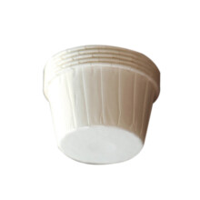 100St Mini Papieren Cupcakebakvormpjes Witte Vetvrije Papier Cups