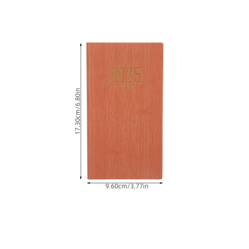 Roze Handige Planner Journal PU Notepad Schrijfboek 1