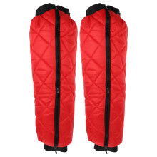 1Paar Knieprotektor Rote Kniebandage Warm Winddicht Unisex