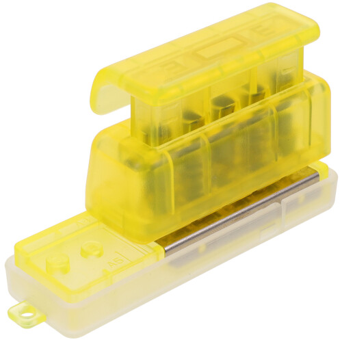 Draagbare Gele Papierperforator Voor School En DIY Projecten 2
