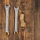 2Stk Adapter Messing, Gebogenes Fußstück, 5