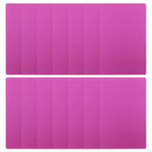15Stk Blank Metall Visitenkarten Aluminium Sublimation Gravur