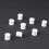 300St Wegwerp Siliconen Bekers Wit Met Stevige Cuphouder Basis 11