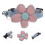 Verstelbare Roze Kattenhalsband Met En Decor 9