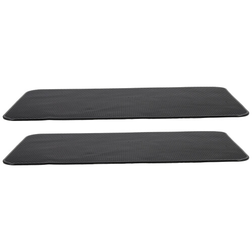 2Stk PU Dashboard Pad Auto Innenraum Matte Stark Haftend