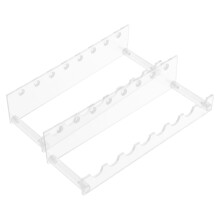 2Stk Kompakter Acryl Pen Stand Klarer Stifthalter Für Und Schule
