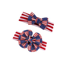 2Stk Haarband Schleife Stirnband Kinder Bunt Rutschfest