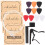 1Set Portable Guitar Repair Tools Kit Assorted Colors Capo Wool Picks 11