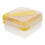 Kompakte Gelbe Lunchbox Mit Fächern Leicht Tragbar PP Material 10
