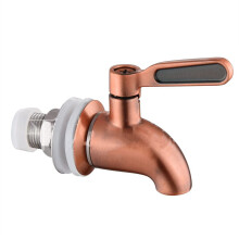Stainless Steel Wine Barrels Faucet With Ergonomic Handle