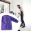 Beauté Violet Longues Zippé Élégant 9