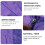 Beauté Violet Longues Zippé Élégant 5