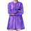 Beauté Violet Longues Zippé Élégant 4
