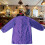 Beauté Violet Longues Zippé Élégant 6
