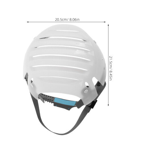 Wit Hard Hat Binnenvoering Van Polyethyleen Licht En Ademend 1