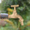 Gartenschlauch Legierung Gold Rustikaler Hahn 5