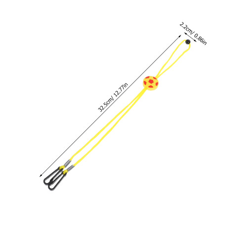 6Stk Kinder Lanyards Aus Polyester Verstellbar Mit Süßem 2