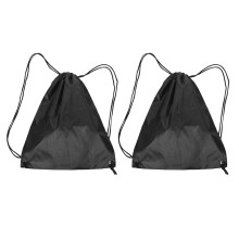 2St Duurzame Zwarte Motorhelm Tas Waterdichte Polyester Draagzak