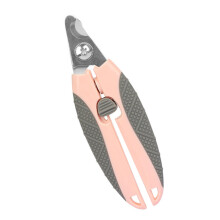 Roze Huisdier Nagelknipper Met Veerkrachtige Rvs Knipmechaniek