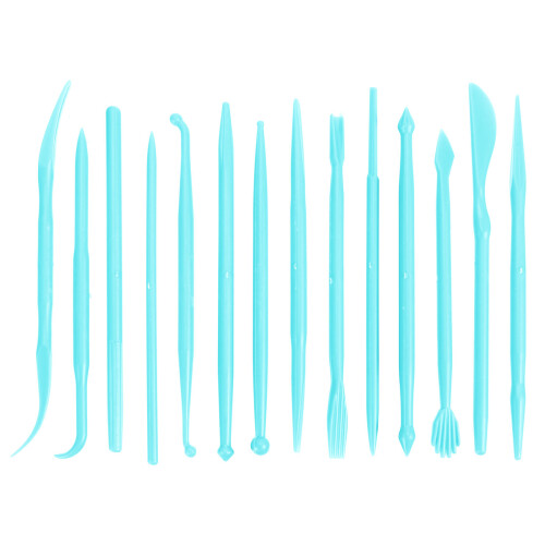 2Sets Plastic Clay Sculpting Tool Voor En Hobby