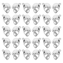 40Stk Fußball Rugby Helm Charms Silber Schmuck Bastelset Zinklegierung