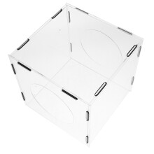 Leichte Polierhaube Transparent Staubdichte Box Food