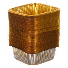 100St Gouden Plastic Mooncake Tray - Wegwerp Eierdooier