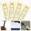 4St Multi-Kleur Papier Viool Vingerhulpgids Stickers 8