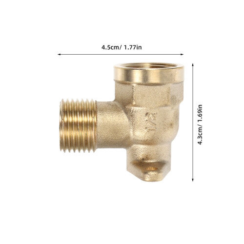 Kupfer Verbindungsstück 90 Pex Rohr Fitting 2
