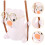 Cartoon Auto Ornament Roze Gips Autoaccessoires 7